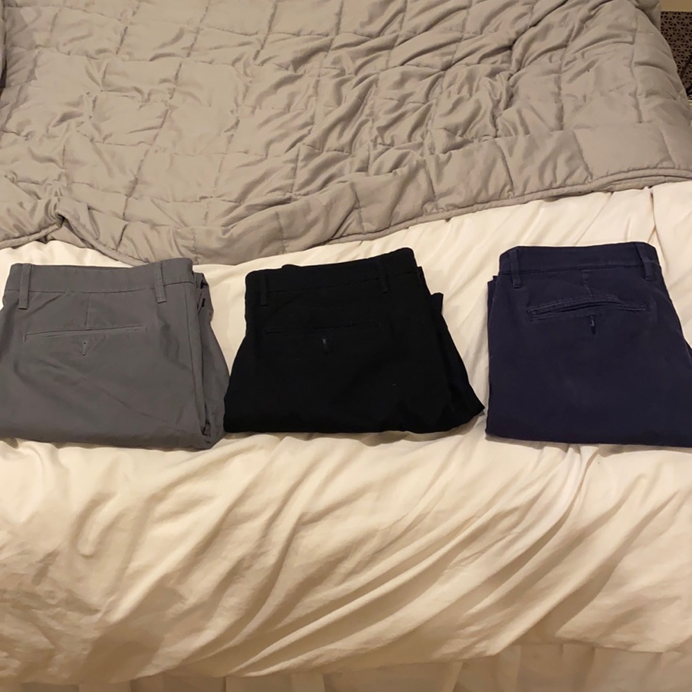 Three Goodfellow & co. Chinos